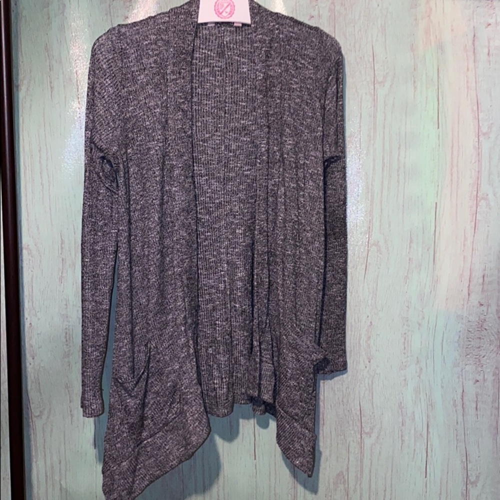 Candies charcoal gray shrug size xsmall